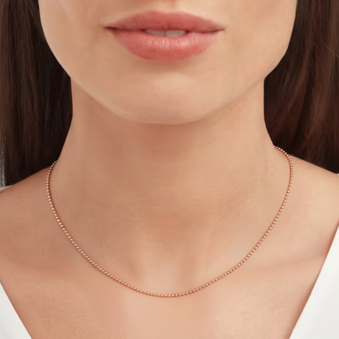 Military Rose Necklace