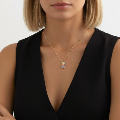 Clip And Tedy Necklace