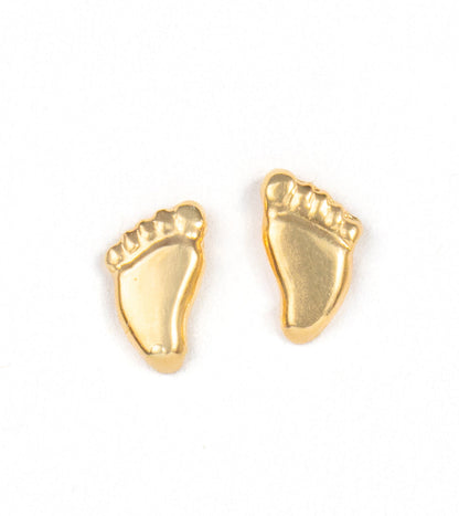 Mini Feet Stud Earring