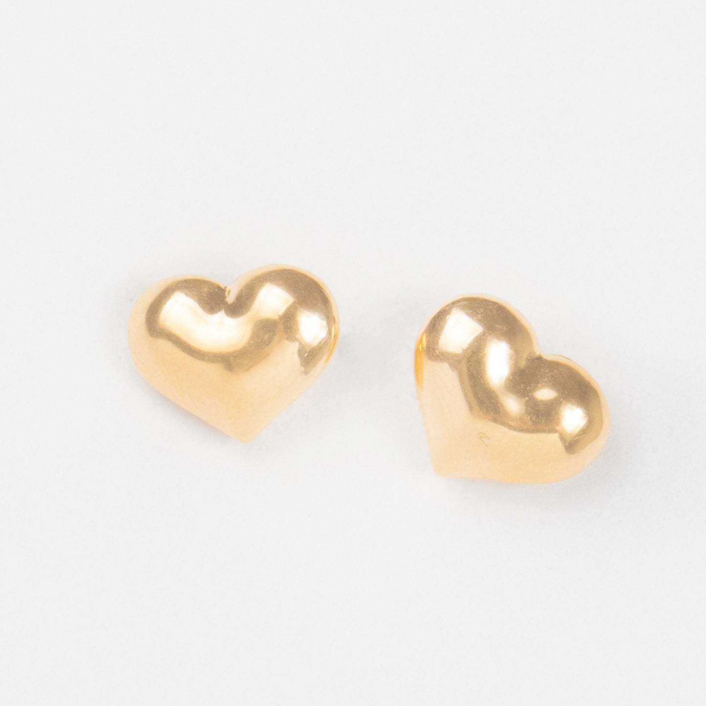 Stud Earring Hollow Heart