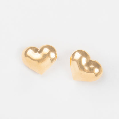Stud Earring Hollow Heart