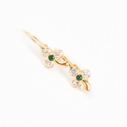 Long Clover Earring