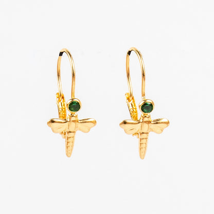 Long Earring Dragonfly