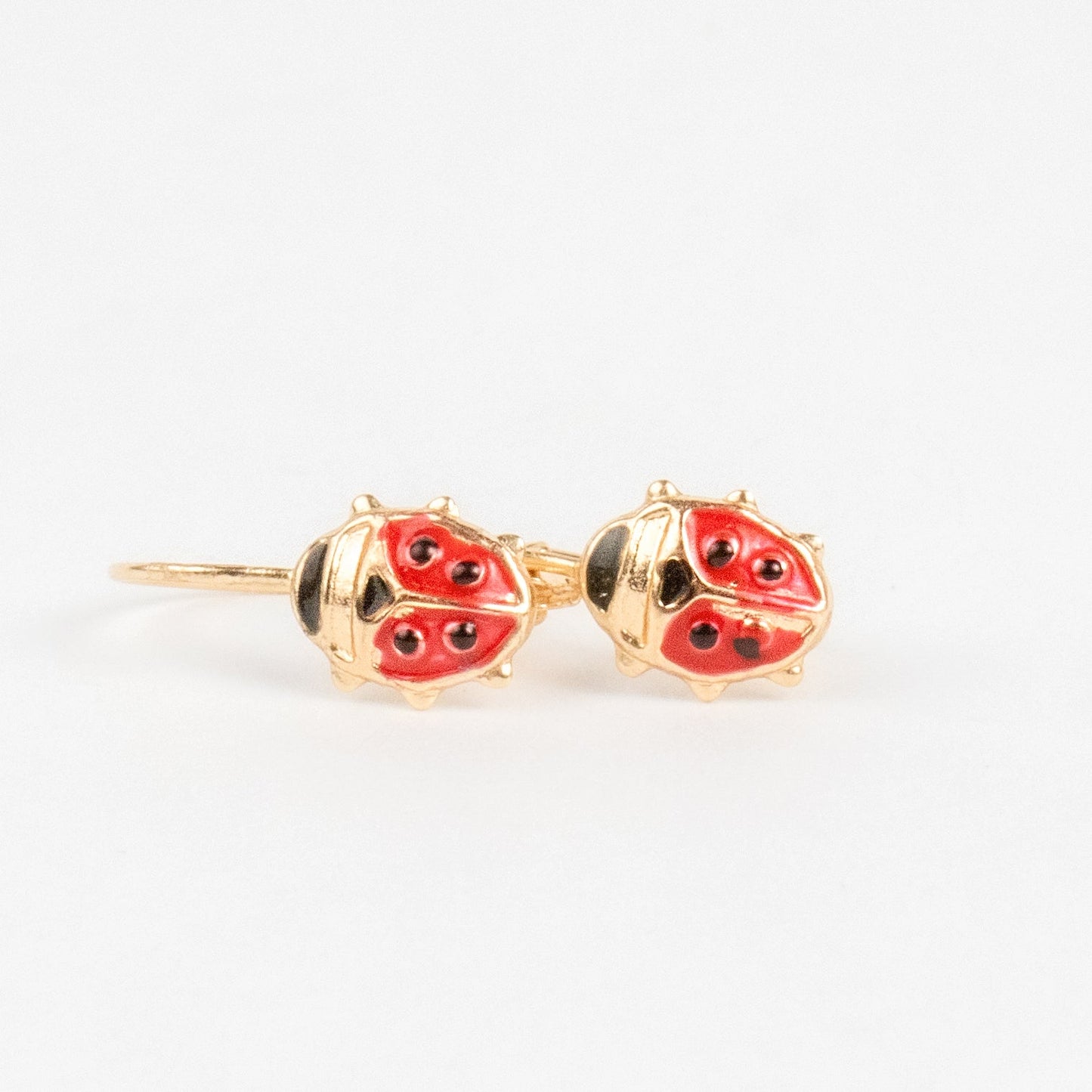 Ladybug Long Earring