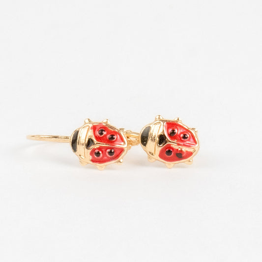 Ladybug Long Earring