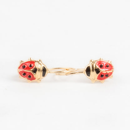 Ladybug Long Earring