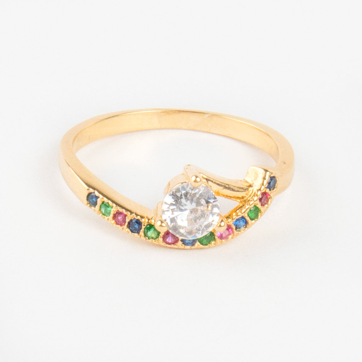 Colored Zircon Ring