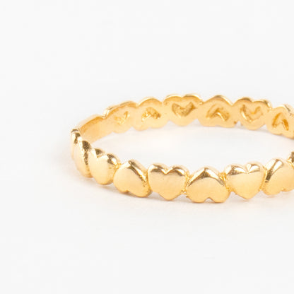 Infinity Heart Ring