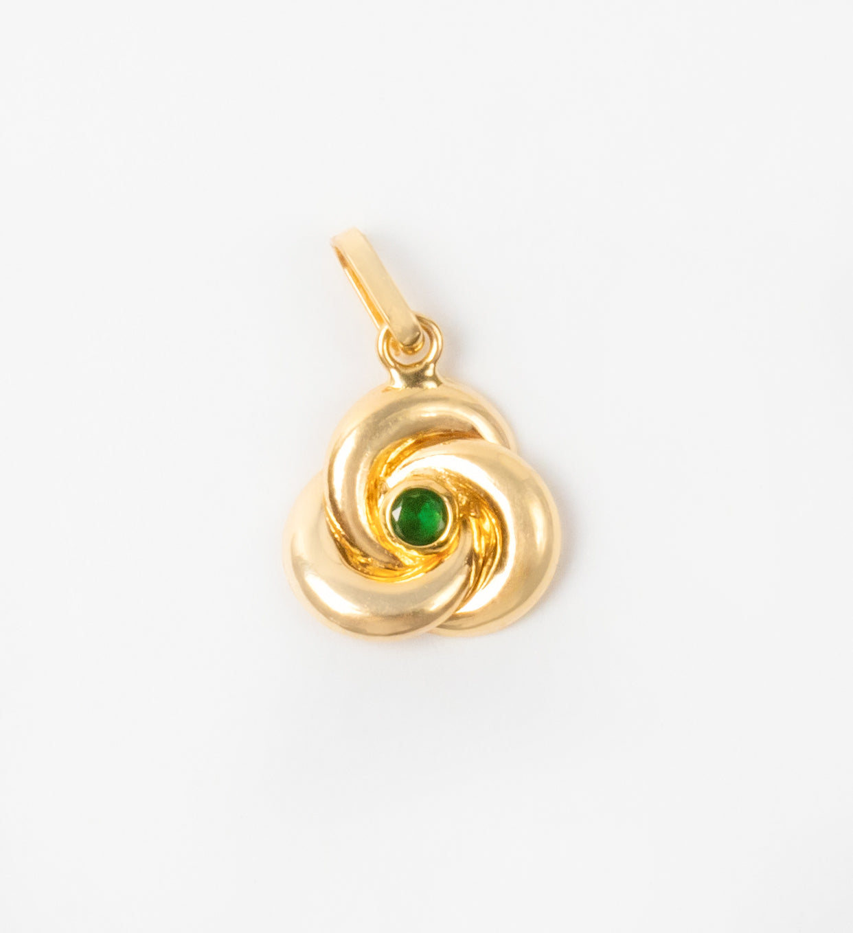 Flower Green Pendant