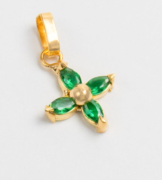 Flower Green Pendant