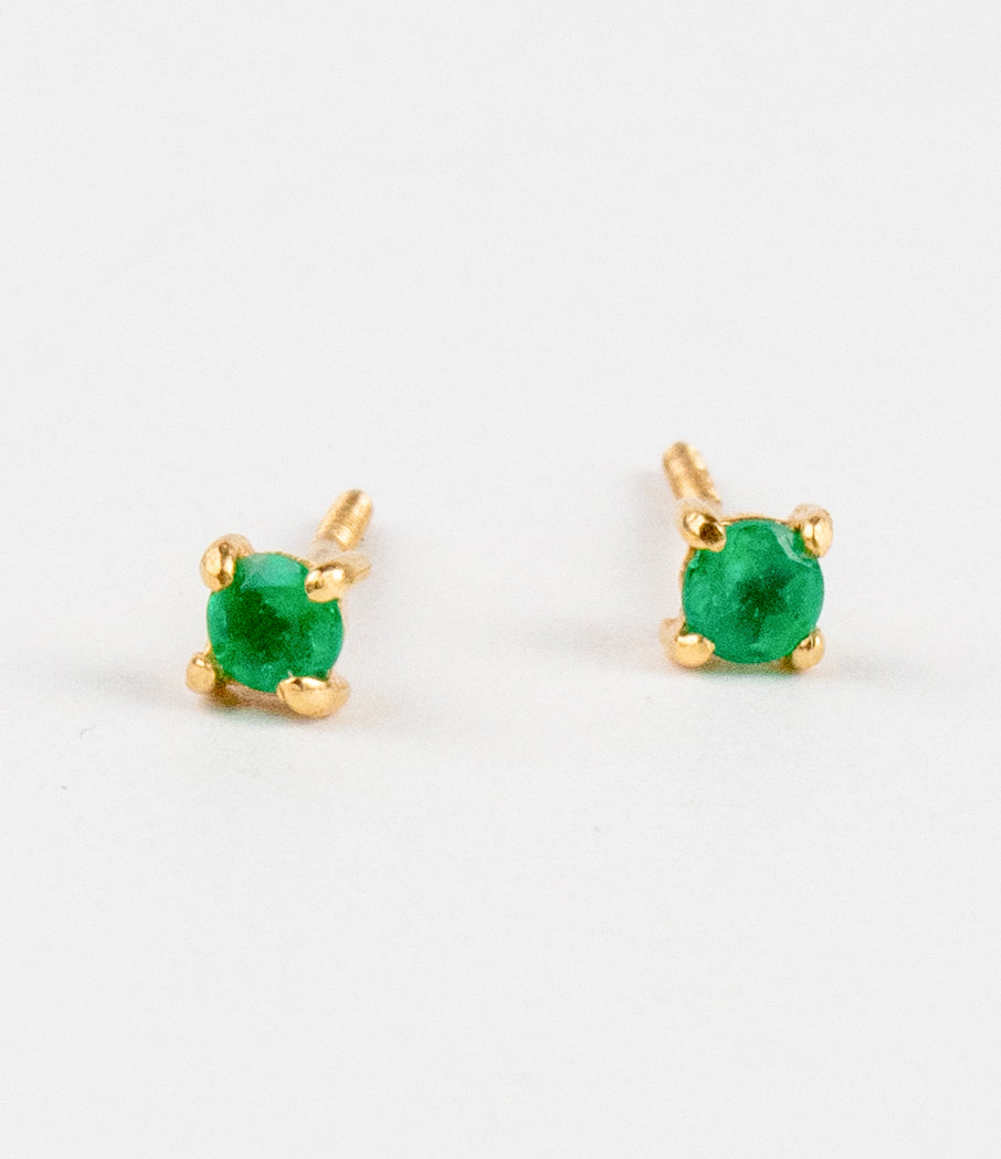 Emerald Stud Earring