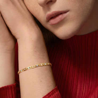 Three Gold Bracelet